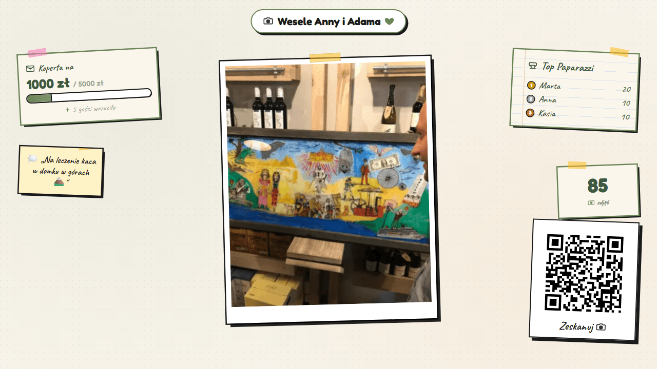 Live Wall preset — botanical-rustic